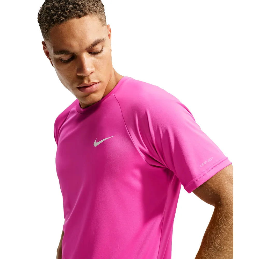 Nike Swim Men's Hydroguard Essential Dri-FIT UV Short Sleeve Top