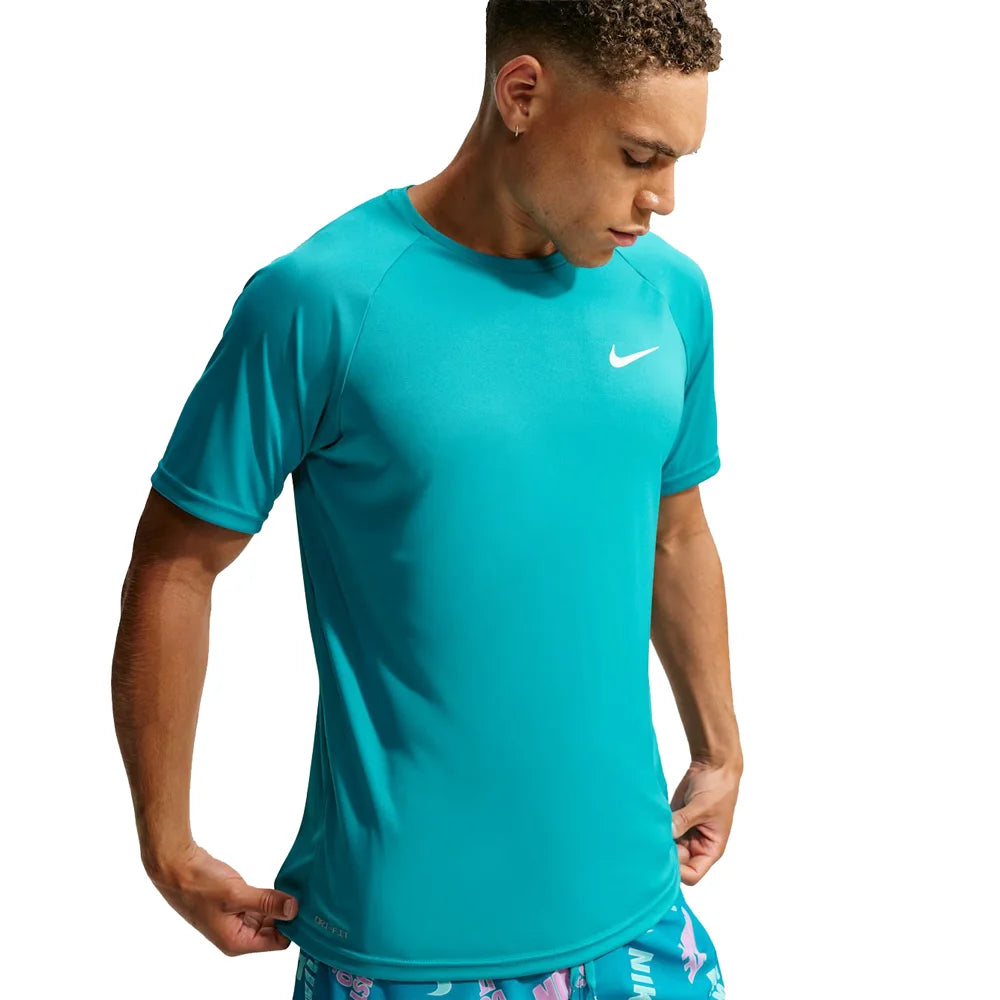 Nike Swim Men's Hydroguard Essential Dri-FIT UV Short Sleeve Top