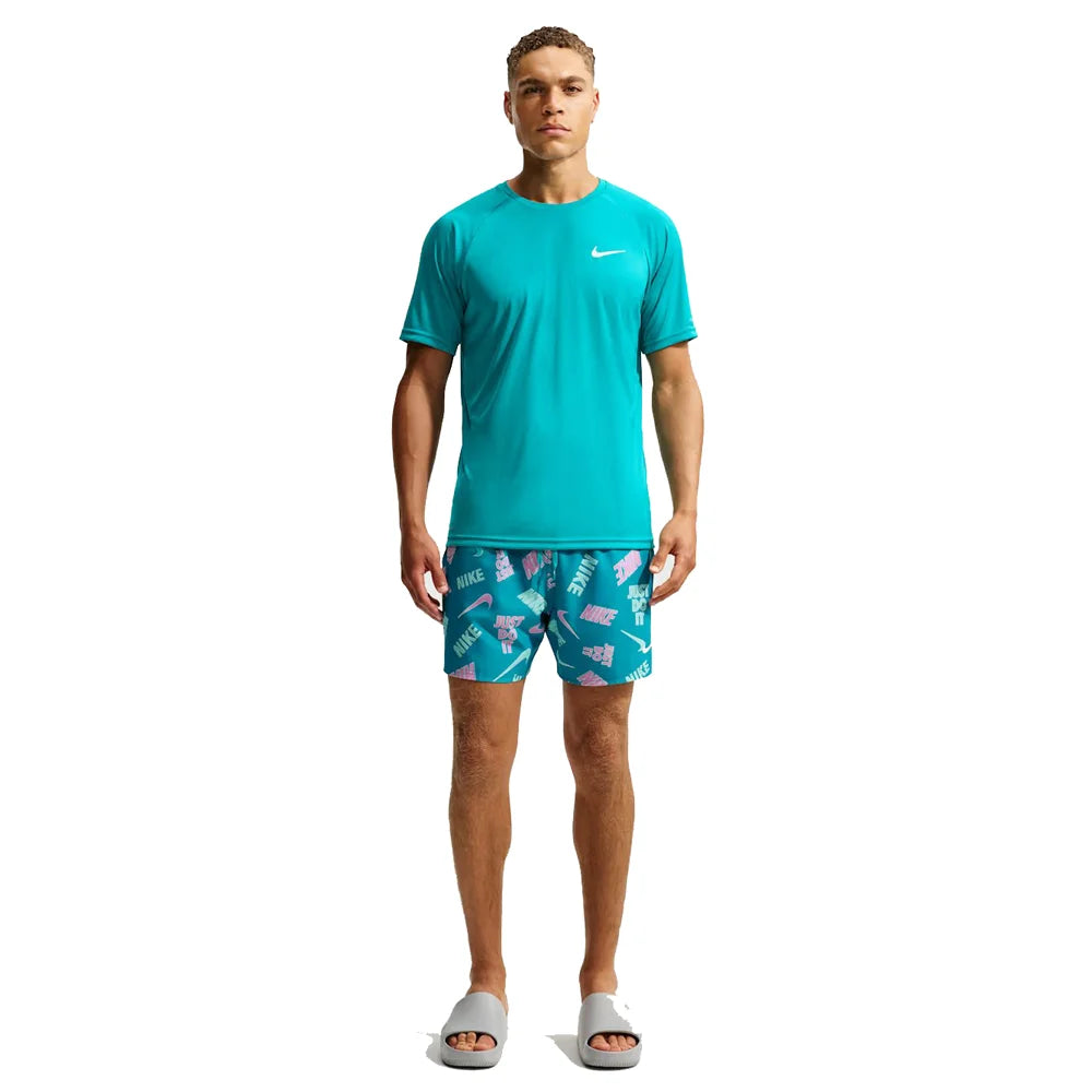 Nike Swim Men's Hydroguard Essential Dri-FIT UV Short Sleeve Top