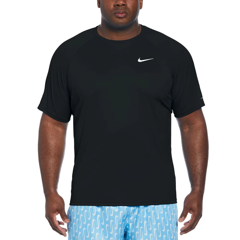 Nike Swim Men's Hydroguard Essential Dri-FIT UV Short Sleeve Top