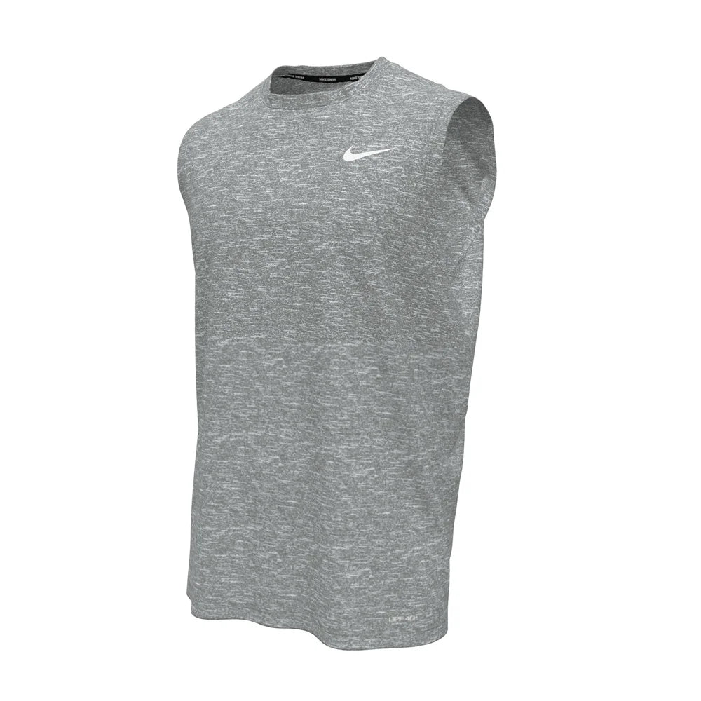 Nike Swim Men's  Hydroguard Essential Sleeveless Top gray