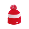 Gorro Nike Team con pompón SL (2412 Dh) en blanco 