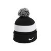Gorro Nike Team con pompón SL (2412 Dh) en blanco 