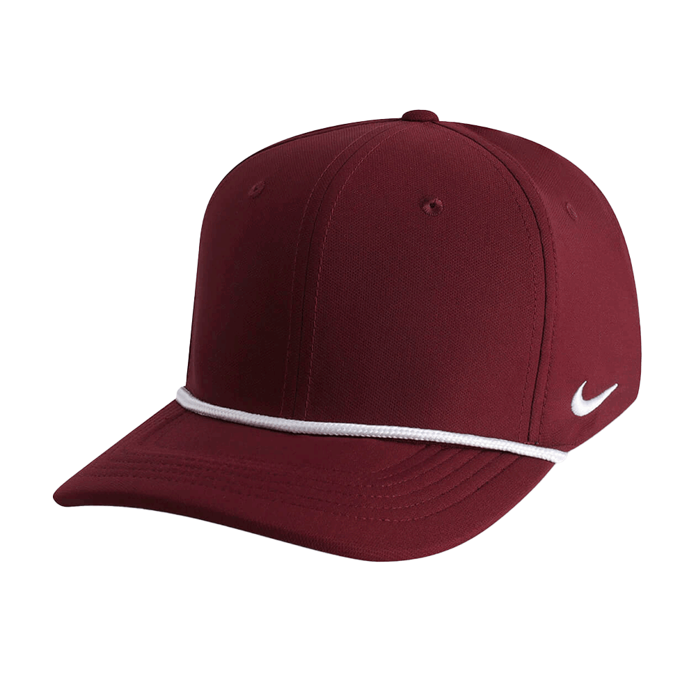 Deep Maroon/White