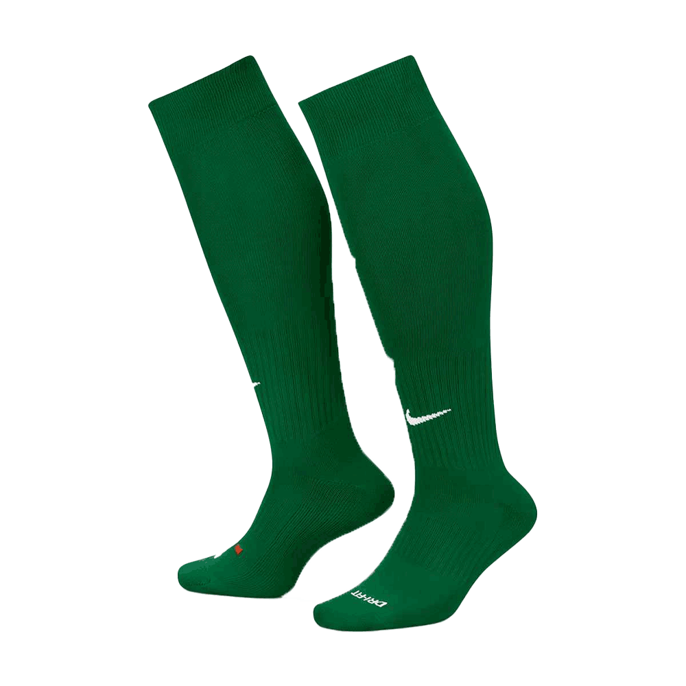 Pine green/white