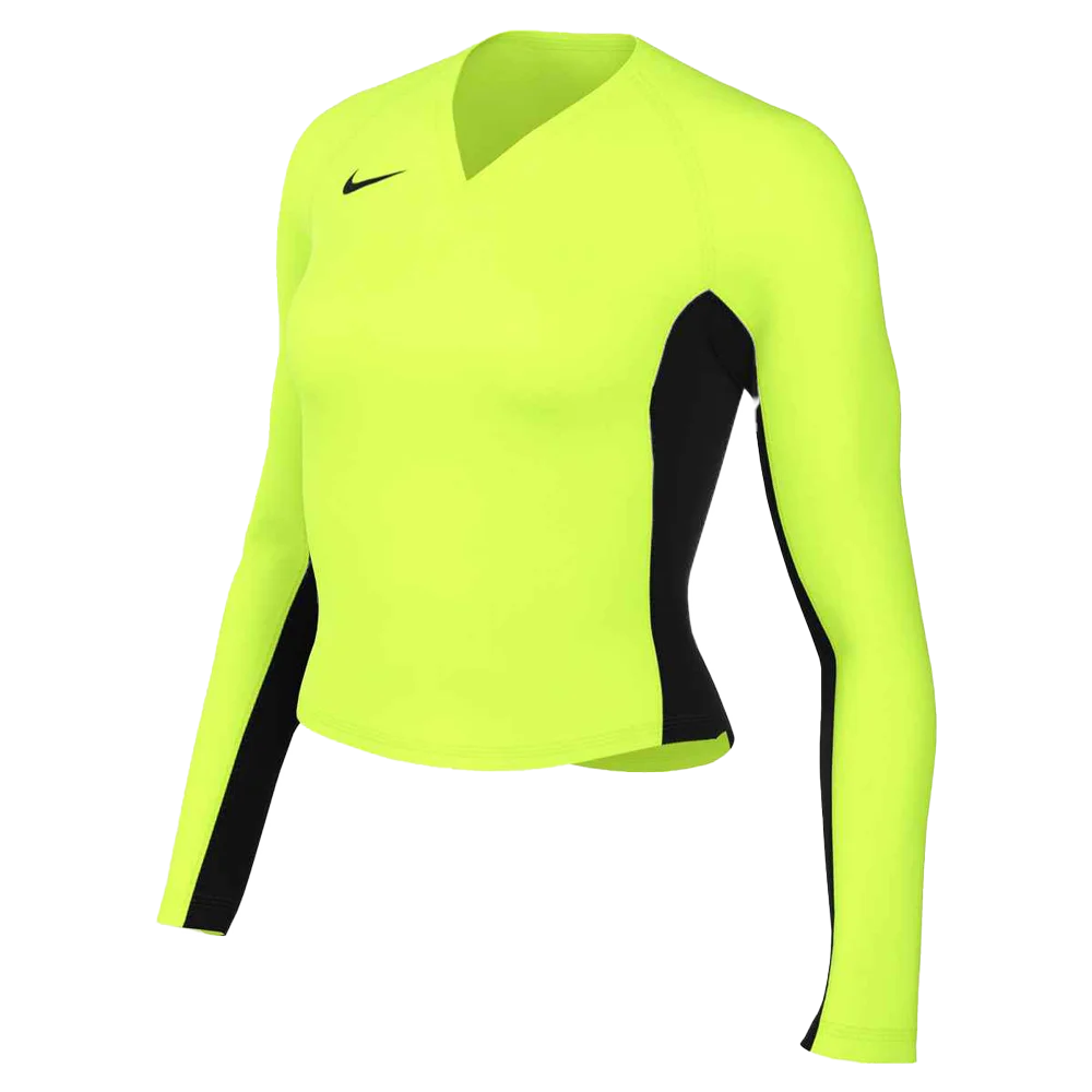 Nike Women's Ace  Long-Sleeve Volleyball Jersey Yellow color