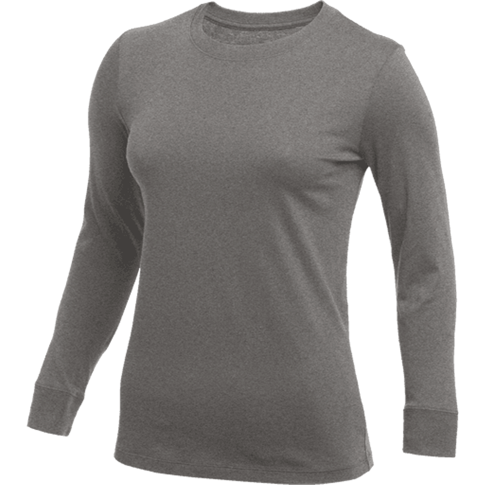 Nike grey long sleeve women's online