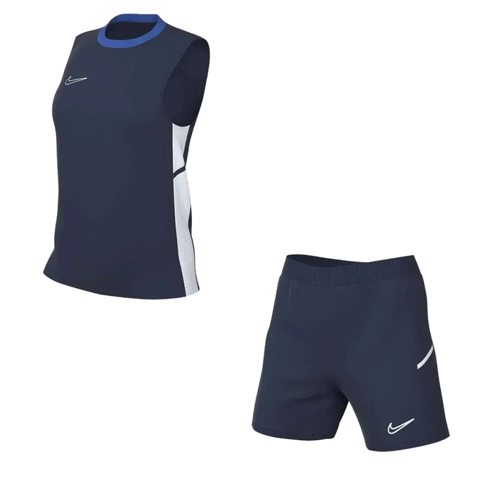 Nike Women's DF Academy 25 Set - SL Top and Short Navy color