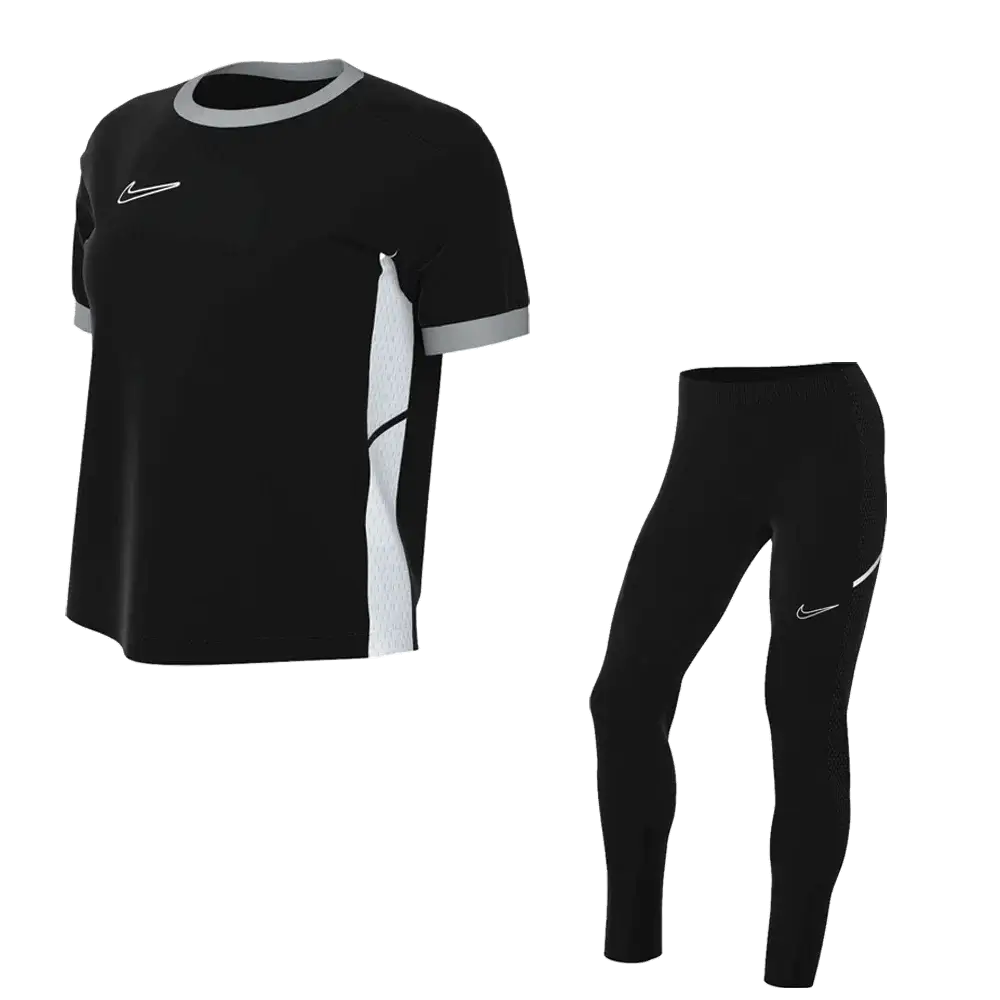 Nike Women's DF Academy 25 Set - Top and Pants Black color