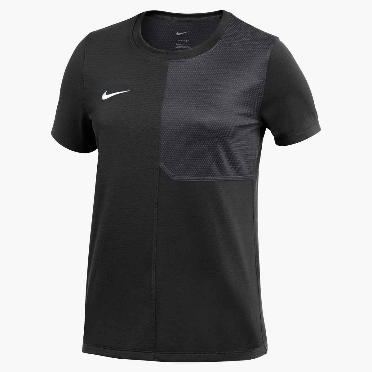 Nike Women's Dri-FIT Short-Sleeve UV Coach Top (Stock) Black color