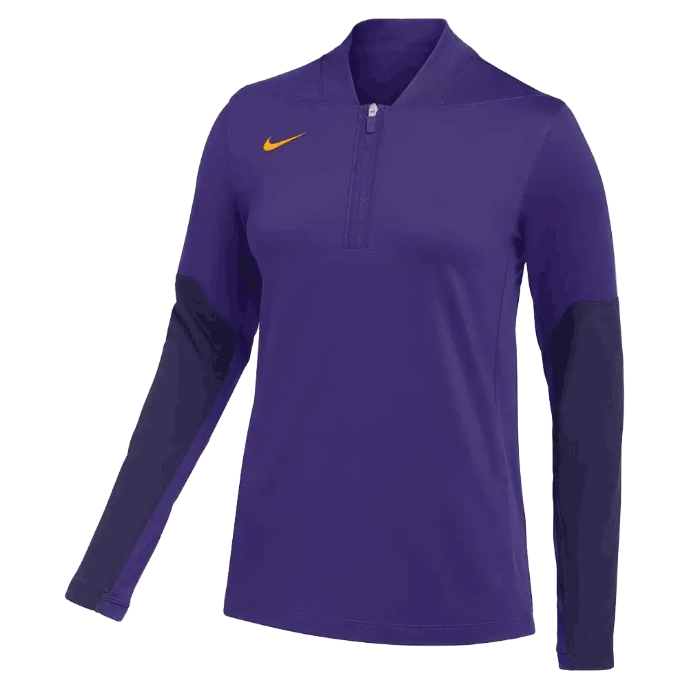 Nike Women's Dri-fit Midweight Half Zip Top – Midway Sports Nike Women's Dri-fit Midweight Half Zip Top – Midway Sports