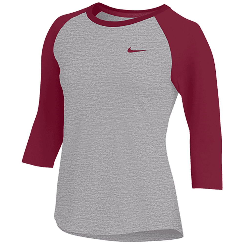 Nike Women's Dry 3/4 Sleeve Raglan Top – Midway Sports