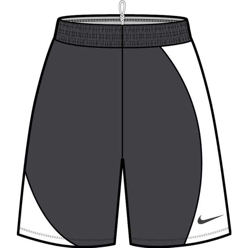 Pantalones cortos de baloncesto Nike Essential Practice para mujer de 6,25