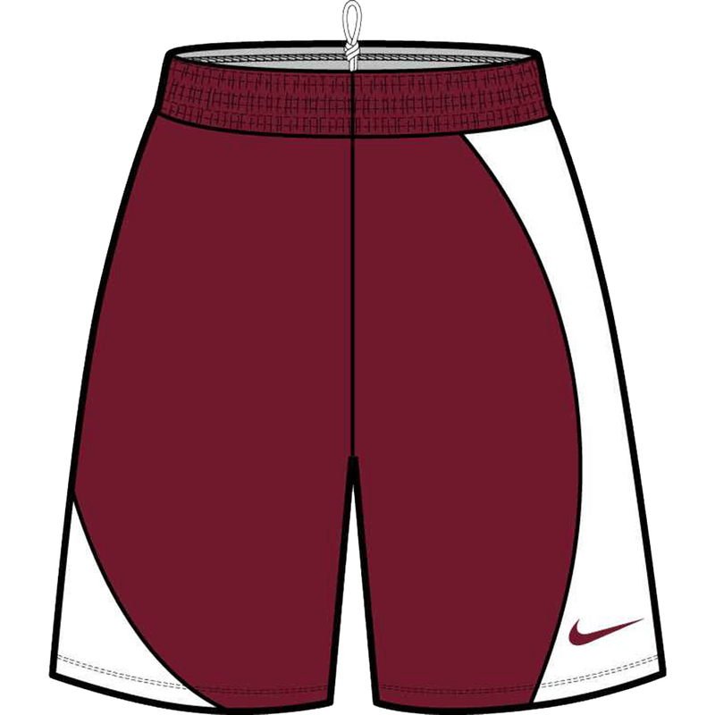 Pantalones cortos de baloncesto Nike Essential Practice para mujer de 6,25