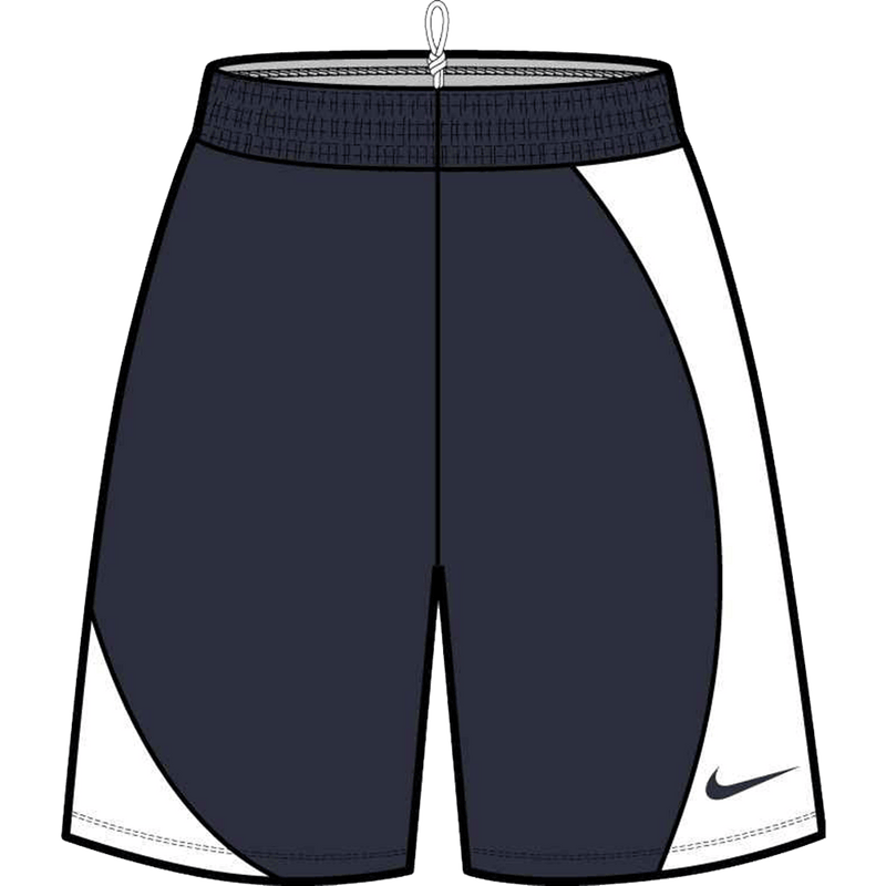 Pantalones cortos de baloncesto Nike Essential Practice para mujer de 6,25