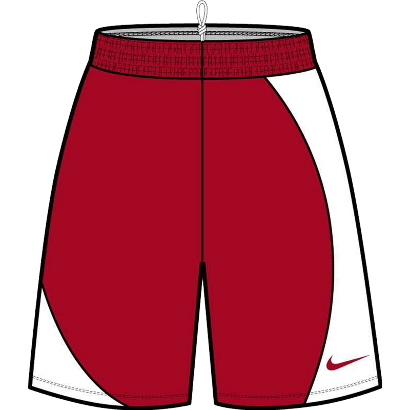 Pantalones cortos de baloncesto Nike Essential Practice para mujer de 6,25