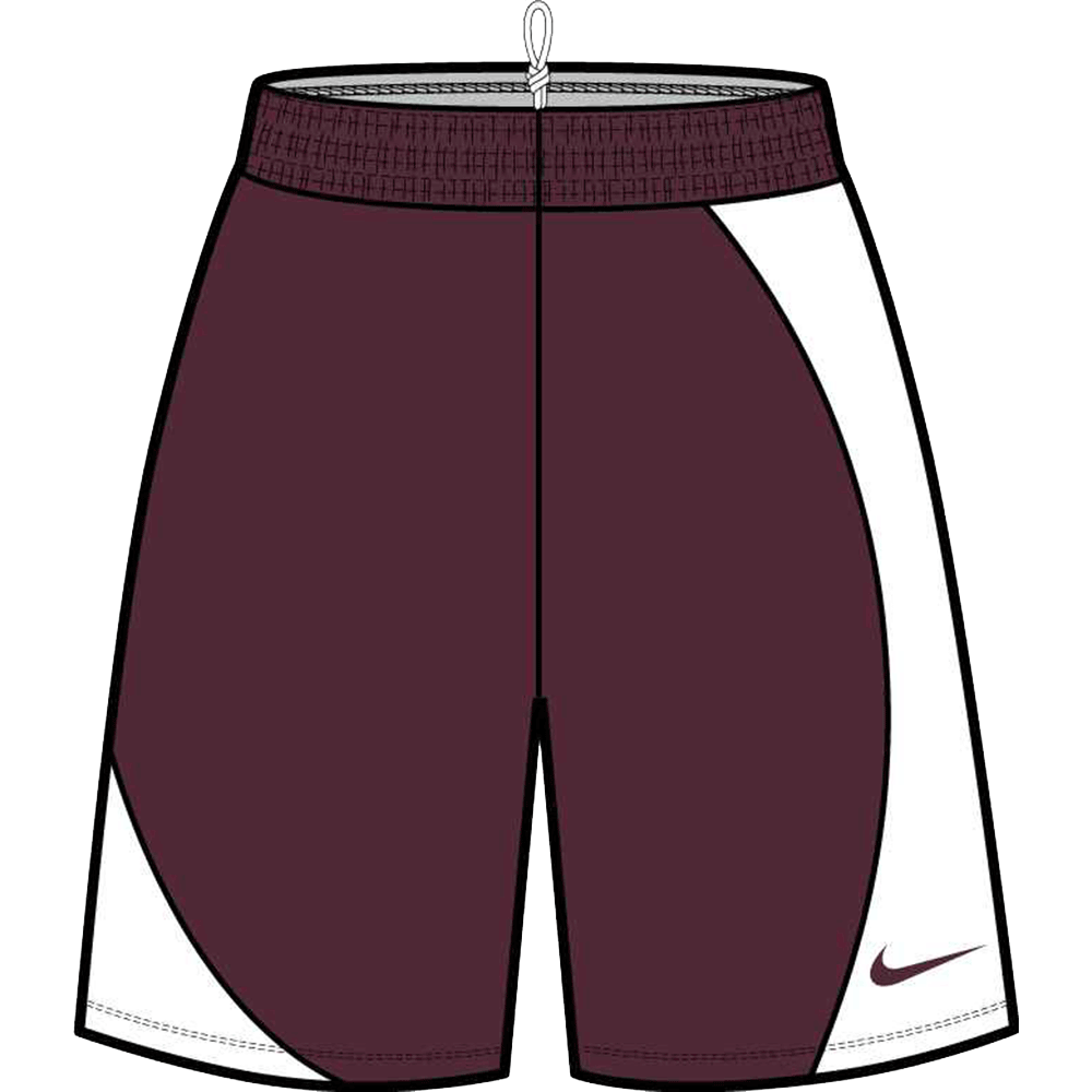 Deep Maroon/White/White