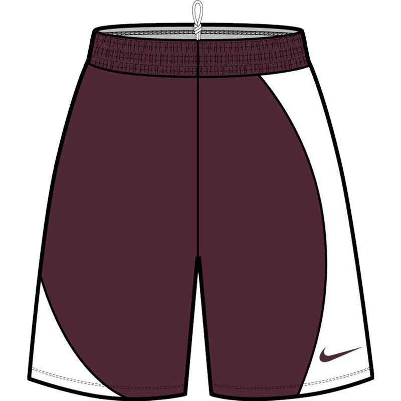 Pantalones cortos de baloncesto Nike Essential Practice para mujer de 6,25