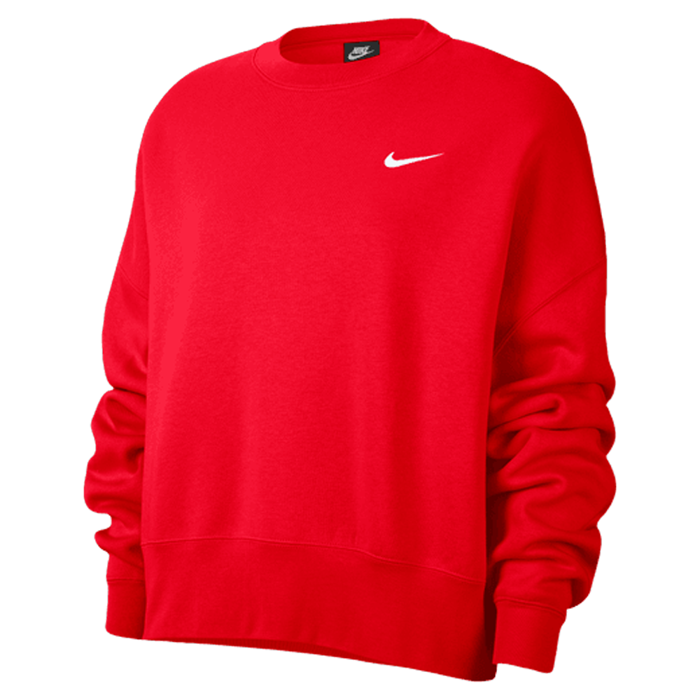 Red nike crewneck sweatshirts online