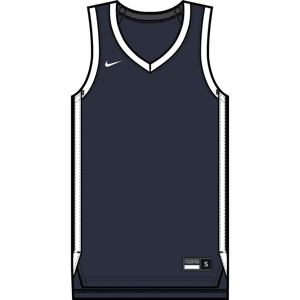 College Navy/White/White