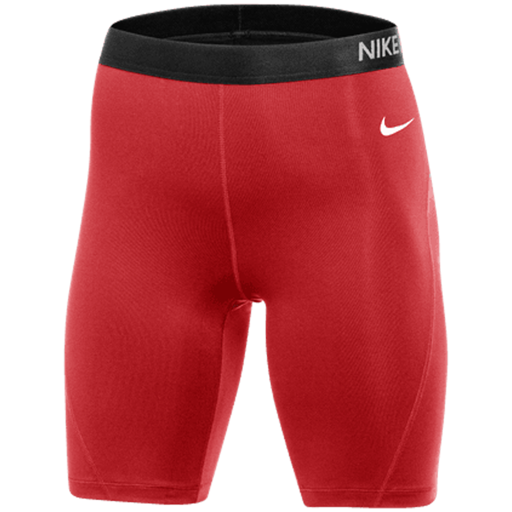 Red nike pro shorts online