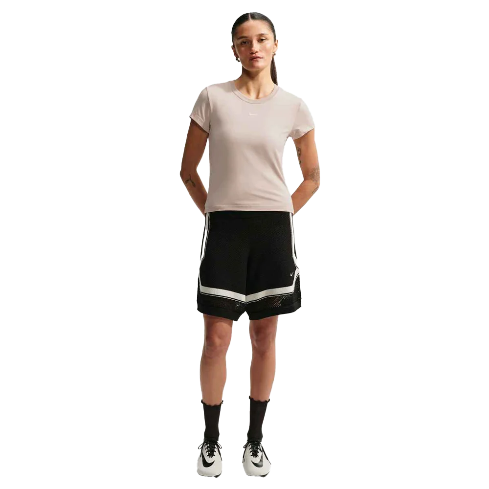 Nike Women's Sportswear Chill Knit T-Shirt Khaki color