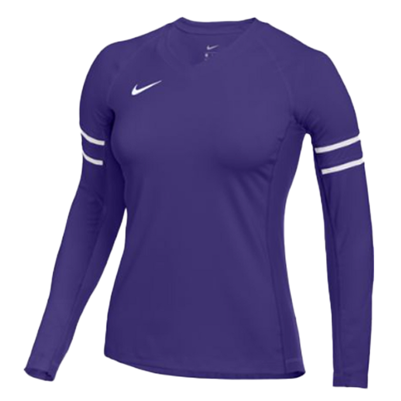 Camiseta de manga larga Nike Stock Club Ace para mujer (corte ajustado)