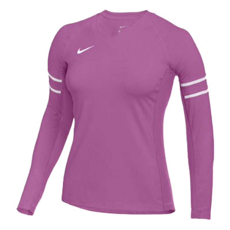 Camiseta de manga larga Nike Stock Club Ace para mujer (corte ajustado)