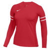 Camiseta de manga larga Nike Stock Club Ace para mujer (corte ajustado)
