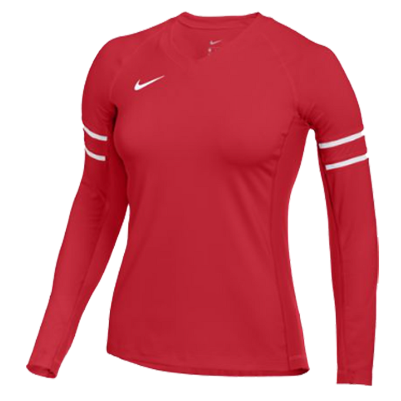 Camiseta de manga larga Nike Stock Club Ace para mujer (corte ajustado)