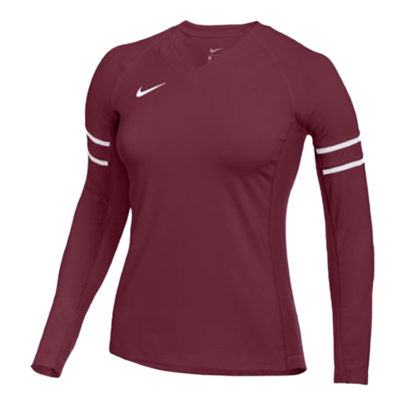 Camiseta de manga larga Nike Stock Club Ace para mujer (corte ajustado)
