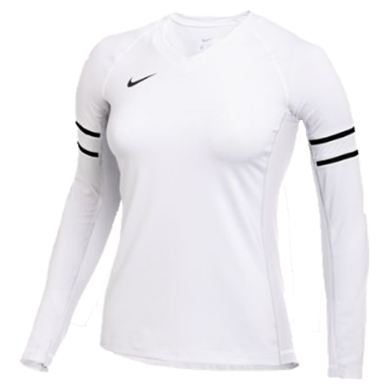 Camiseta de manga larga Nike Stock Club Ace para mujer (corte ajustado)
