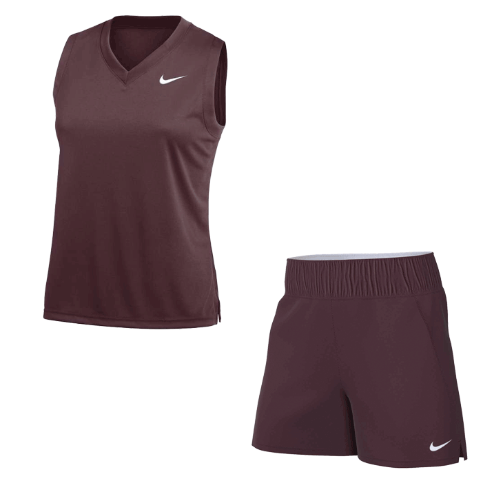 Tm Dark Maroon/Tm White