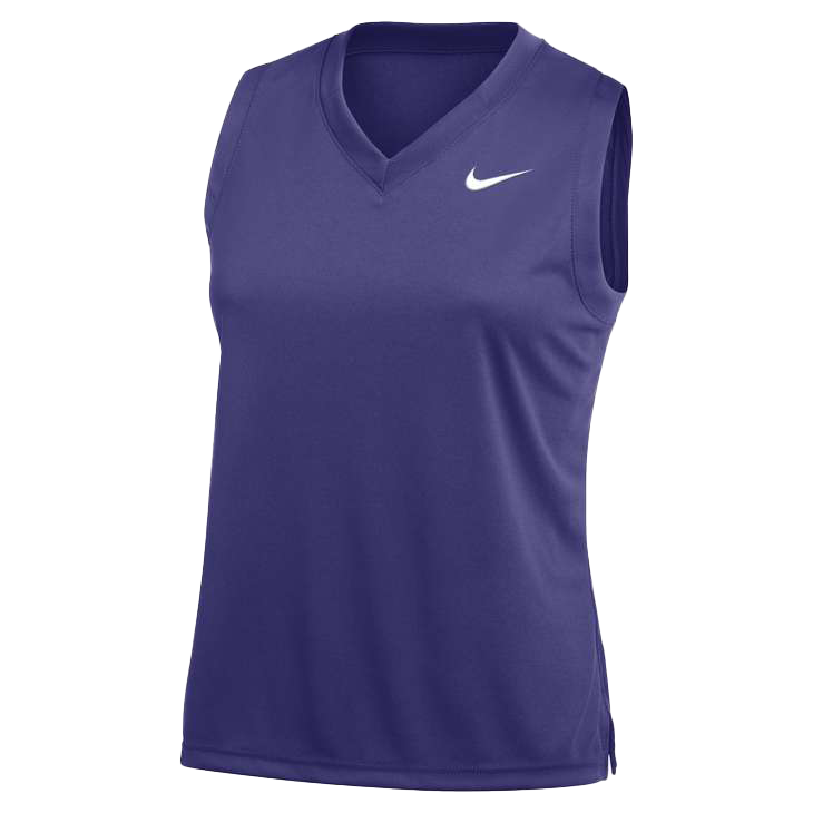 Camiseta sin mangas Nike Stock Club Speed ​​para mujer (ajuste estándar)