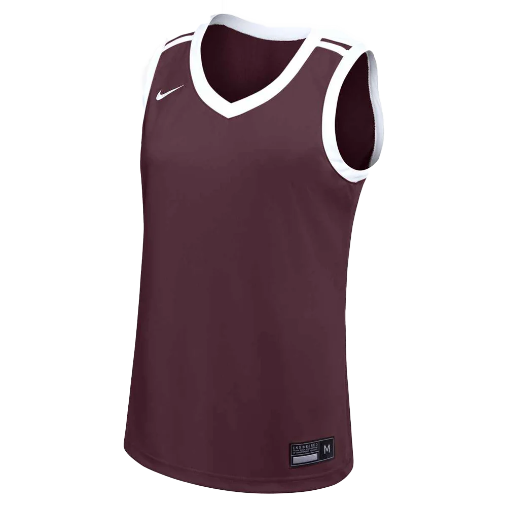 Nike Women's Stock Elite Pro Jersey Maroon color