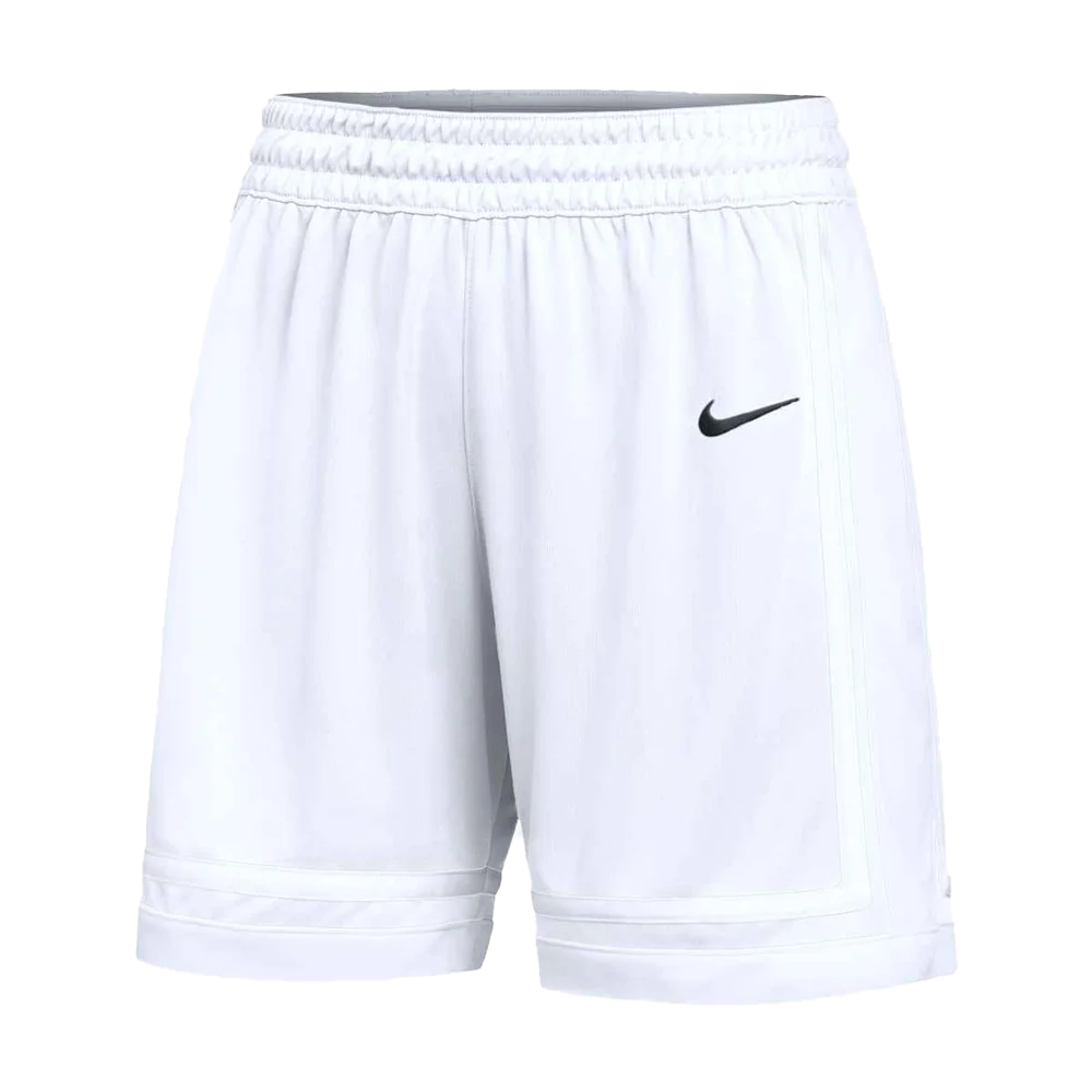 Nike Women's Stock Elite Pro Short White color