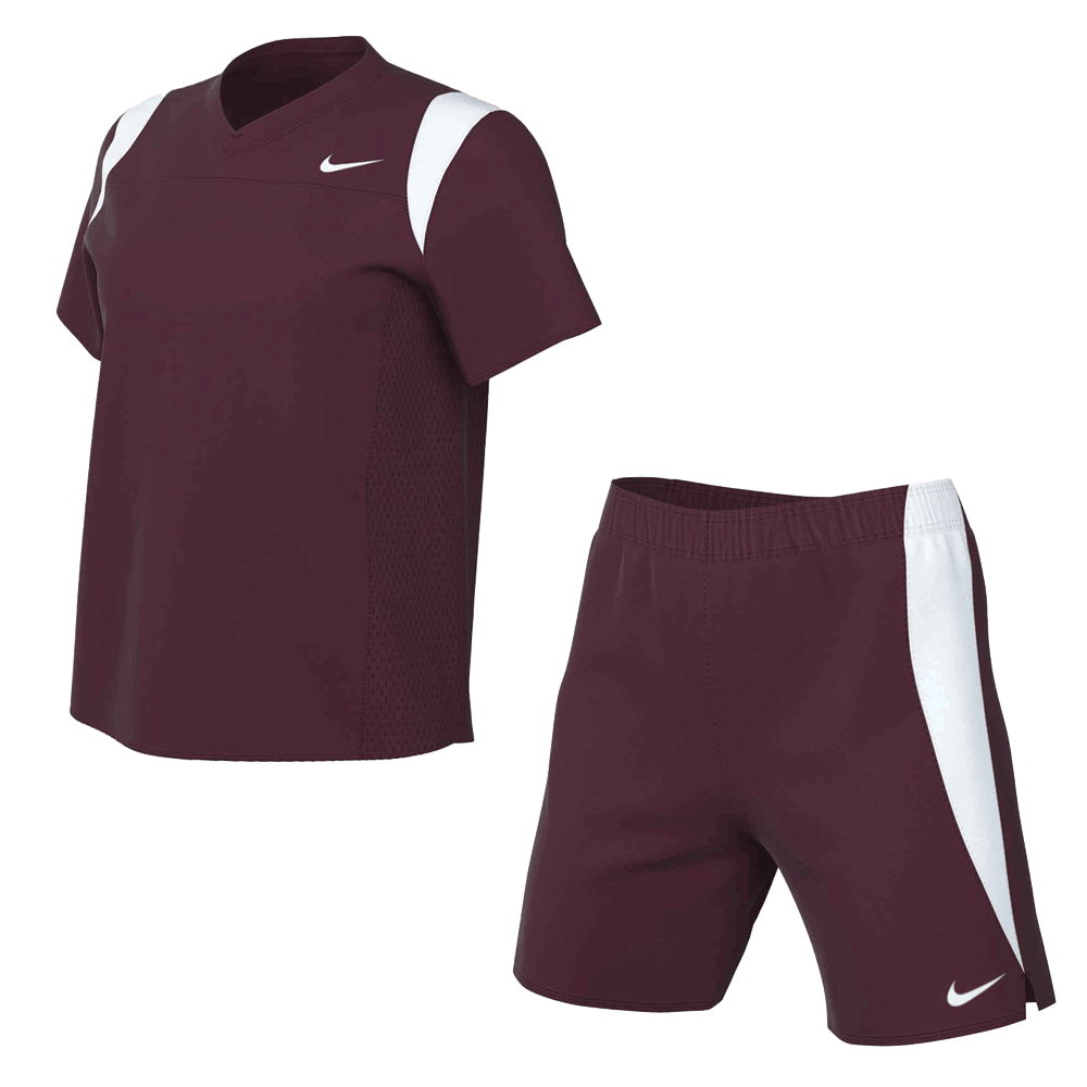 Deep Maroon/White/White