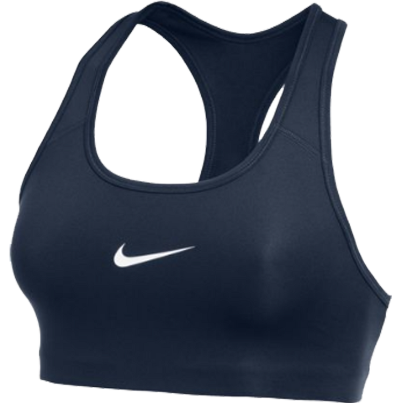 Sujetador deportivo Nike Swoosh para mujer, de sujeción media y sin relleno