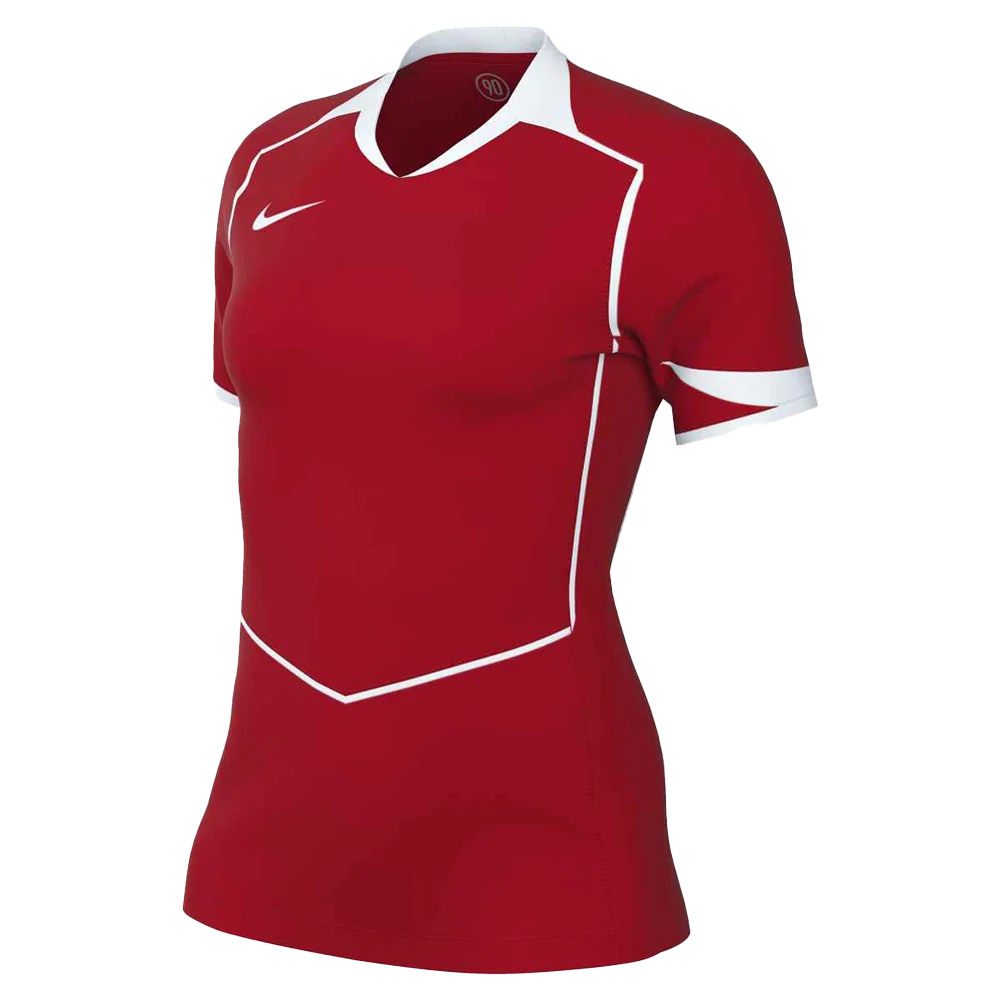 Nike Women's T90 Short Sleeve Jersey red Color.