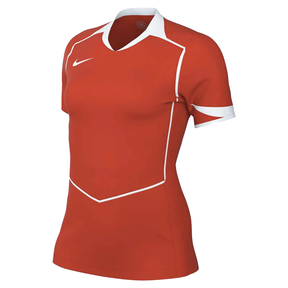 Nike Women's T90 Short Sleeve Jersey orange Color.