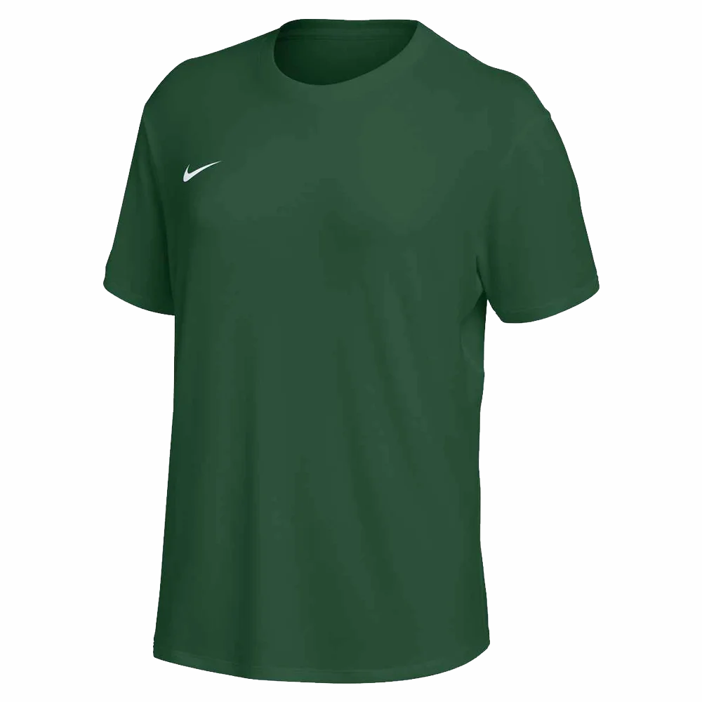 Nike Women's Team One Relaxed Top SS green color