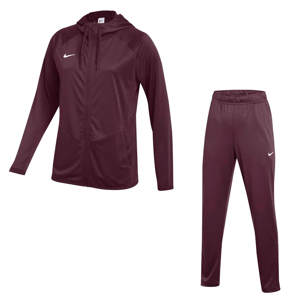 Nike Women's Team Relentless Set -maroon  color