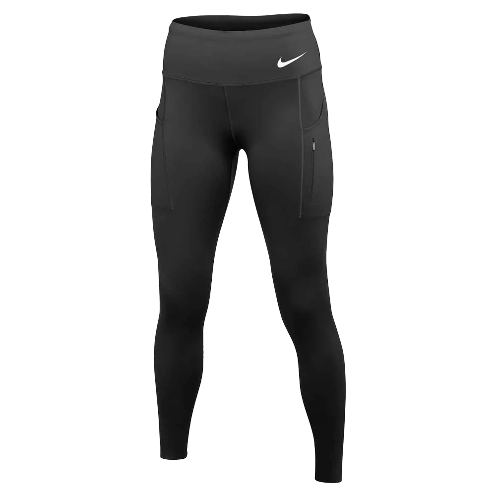 Nike Women's Therma-Fit Go Mid-Rise 78 Tights (Stock) Black color