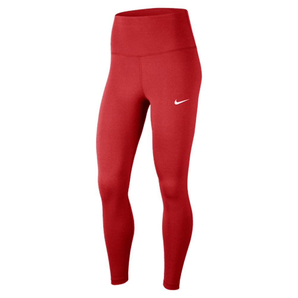 Nike Women s Team 7 8 Legging in Red Size L