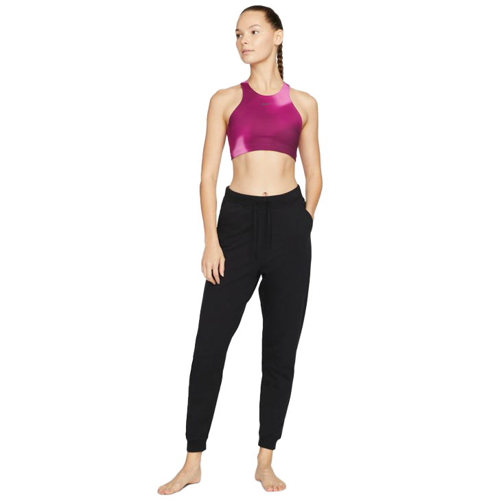 Nike Yoga Dri-Fit Swoosh Women's Medium-Support Printed Sports Bra