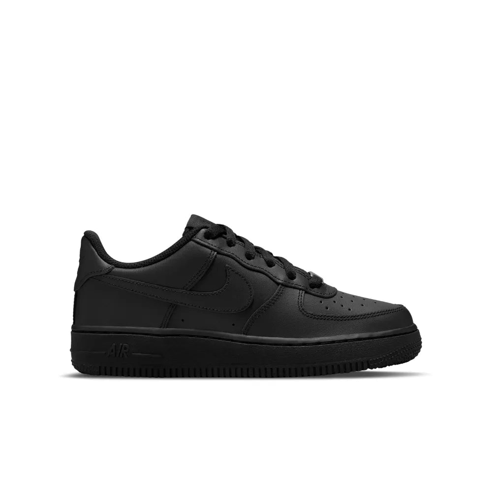 Nike Big Kids' Air Force 1 LE Shoes Black Color