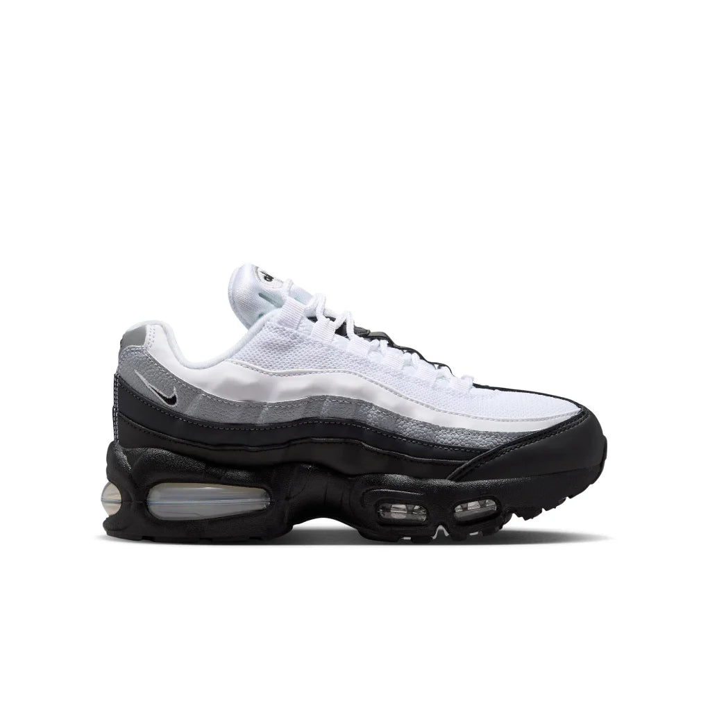 Nike Big Kids Air Max 95 Big Bubble ' Shoes White Color