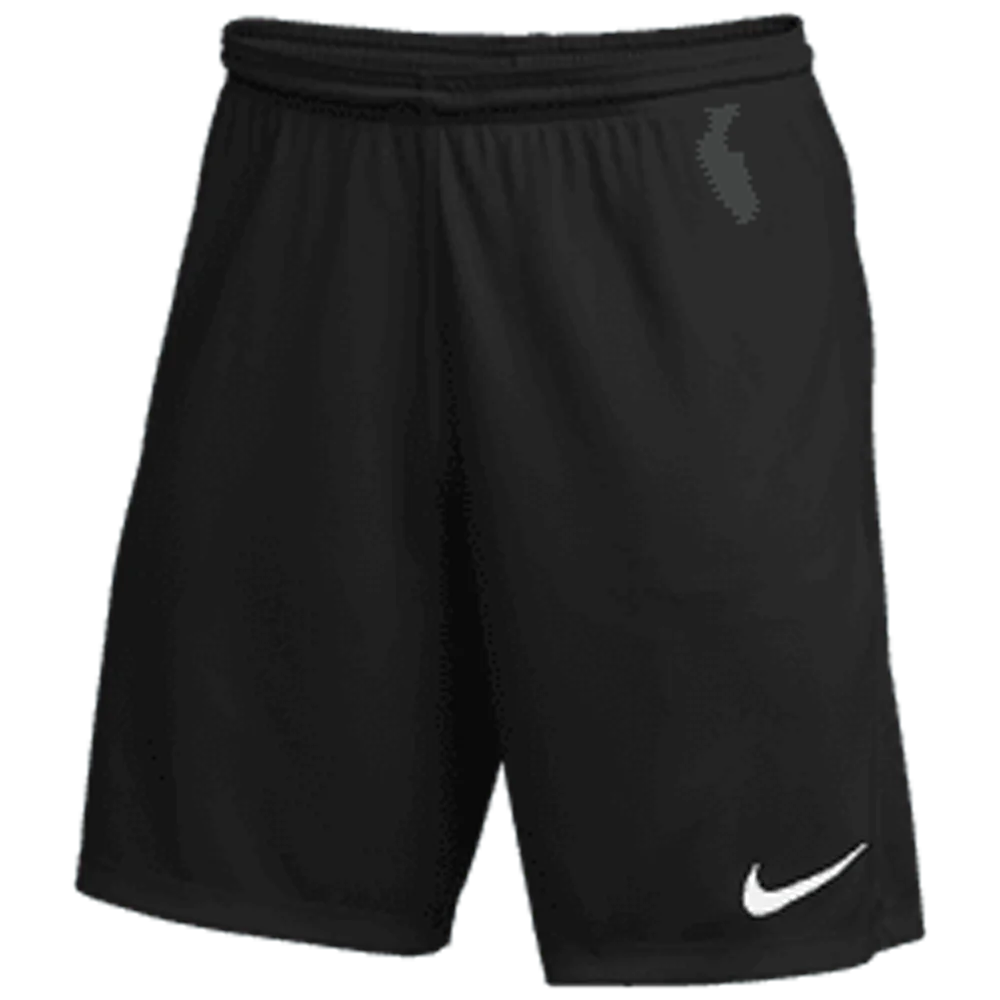 Nike Big Kids Dri-FIT Park 3 Knit Soccer Shorts Black Color