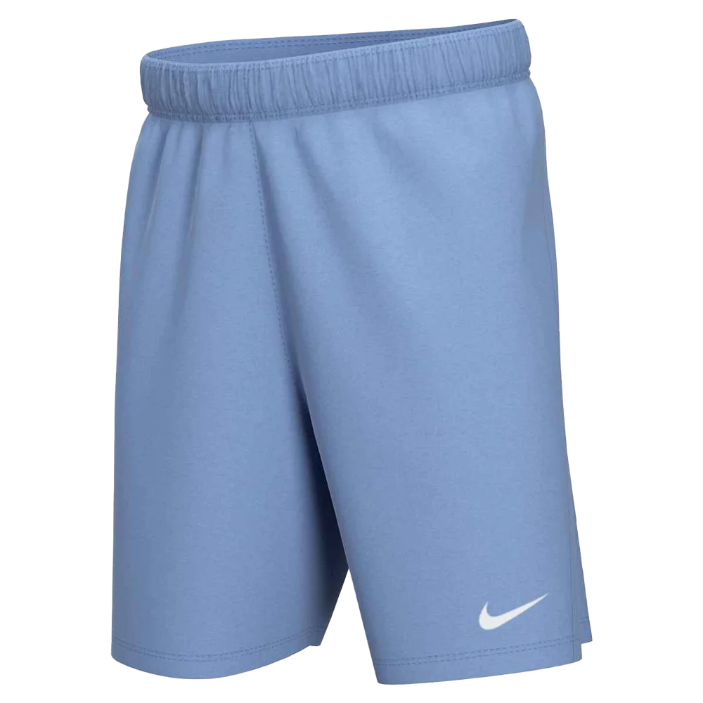 Nike Big Kids Dri-FIT Park 3 Knit Soccer Shorts Blue Color 