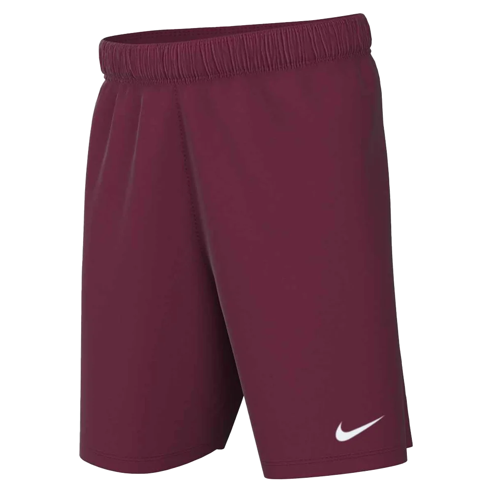 Nike Big Kids Dri-FIT Park 3 Knit Soccer Shorts Maroon Color